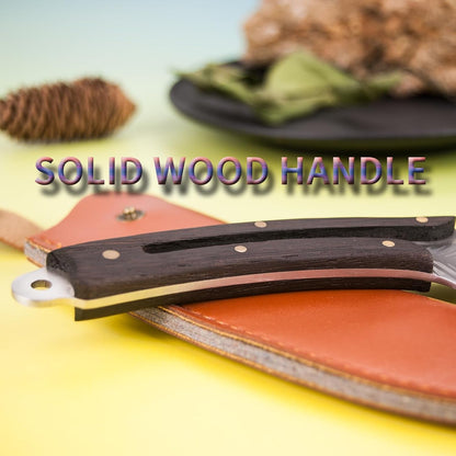 Handcrafted Japanese Viking Knife - Premium High Carbon Steel Butcher Blade for Effortless Meat Cutting - Versatile Chef Knife with Protective Sheath -Camping Gift for Men7