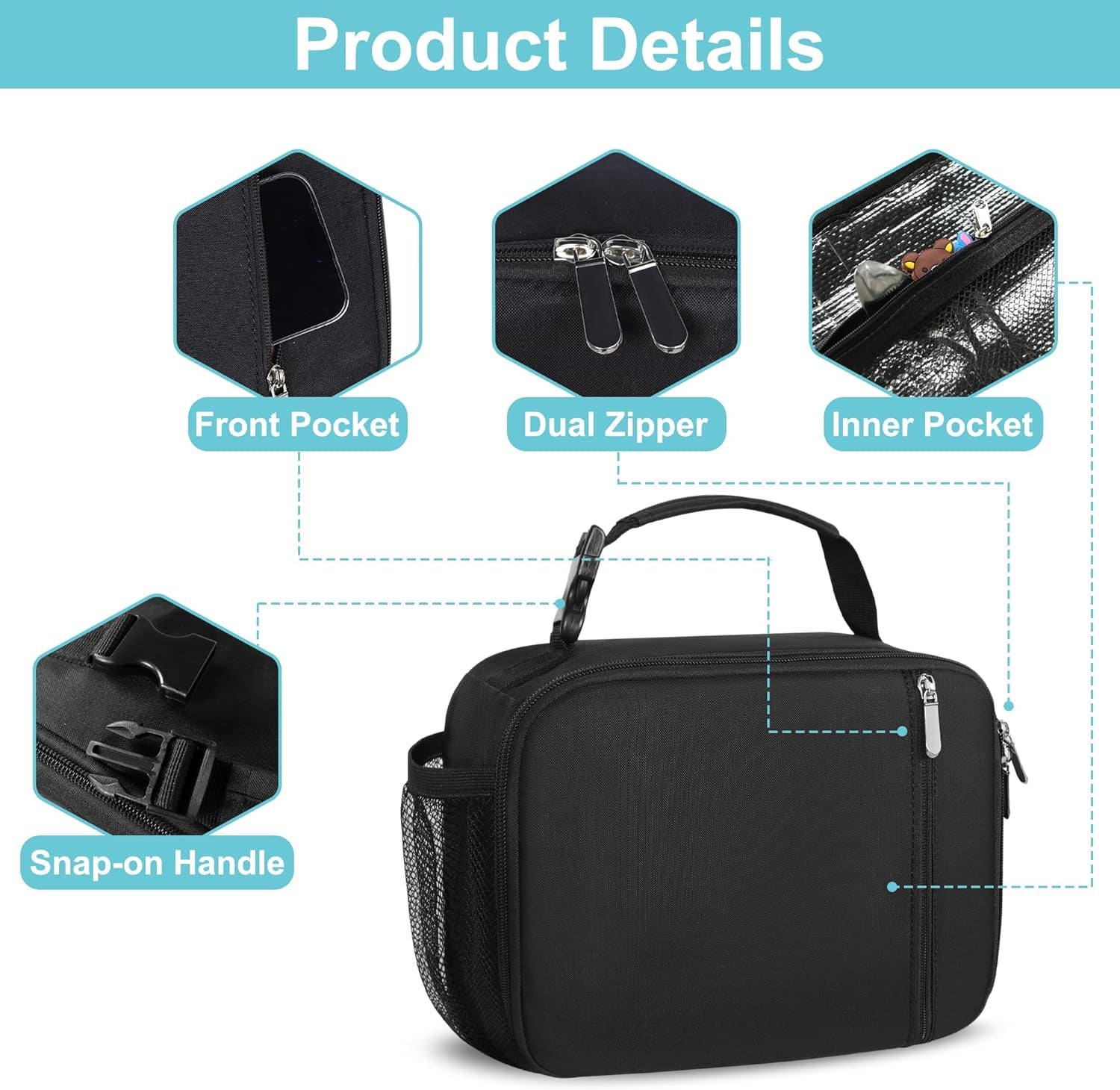 lunch-box-kids-insulated-lunch-bag-for-boys-girls-durable-children-lunchbox-for-school-with-water-bottle-holder-black