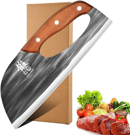 Meat Cleaver, Forged Multifunctional Portable Labor-Saving Vegetable Knives Kitchen Knife Women'S Meat Cutter, Slicing Knives1
