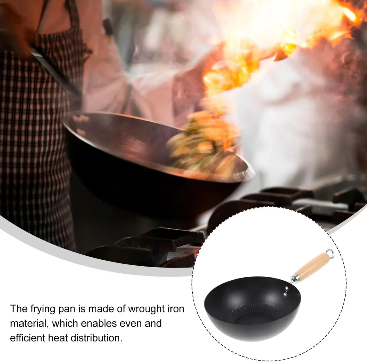 small-iron-pot-japanese-style-mini-wok-8-inch-flat-bottom-cast-iron-pan-for-single-serving-cooking-compatible-with-induction-gas-electric-stoves