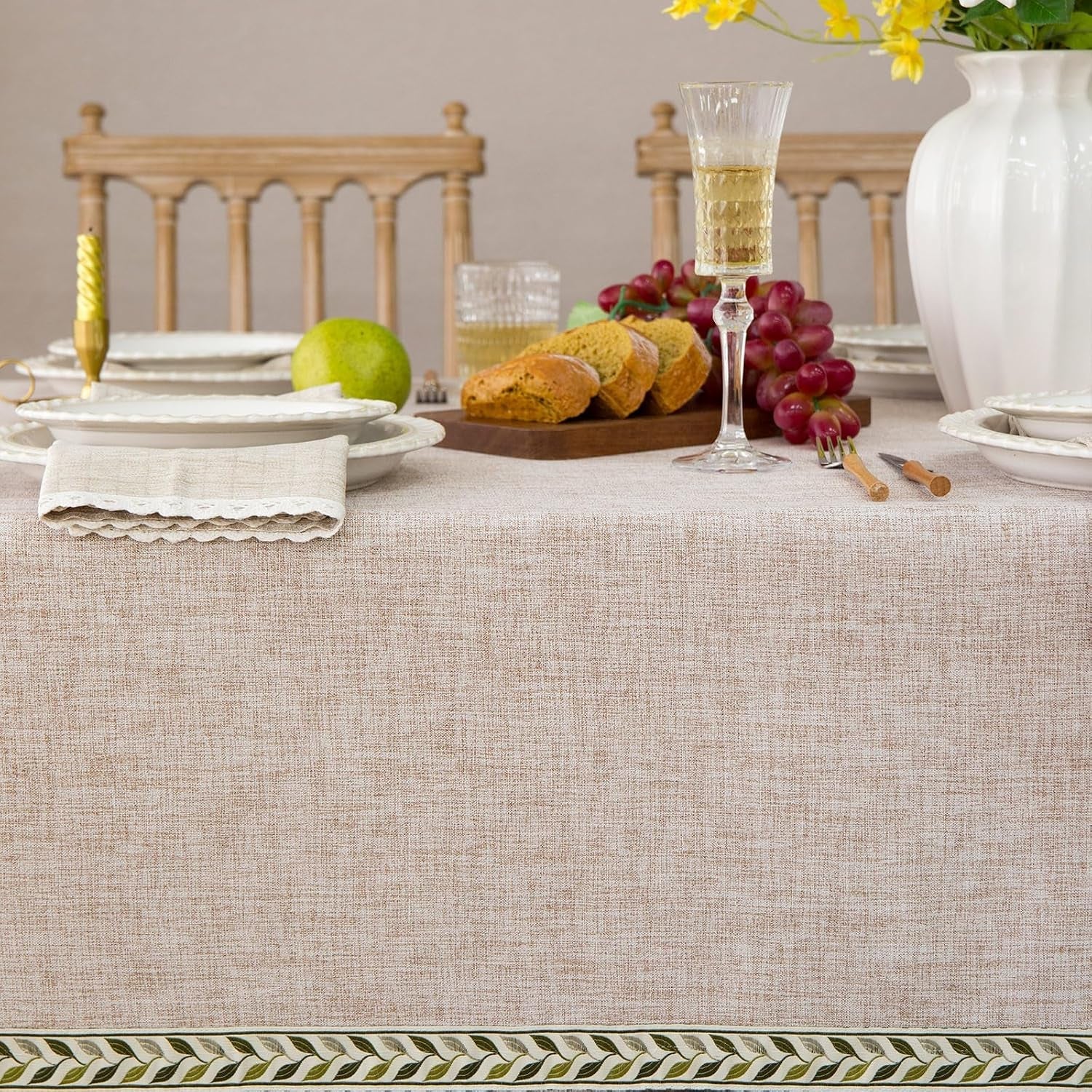 textured-table-clothes-linen-style-rustic-washable-tablecloth-jacquard-trim-rectangle-table-cloth-oblong-table-cover-for-kitchen-dinning-tabletop-decoration-linen-brown-55x84-inch