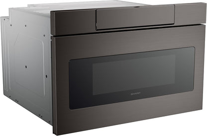 SMD2470AH Microwave Drawer Oven, 24-Inch, 1.2 Cubic Feet, 950 Watt, Concealed Control Panel with Digital LCD Display, Black Stainless Steel15