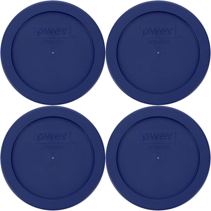 7200-PC (2-Cup) Blue Food Storage Lid (4-Pack) - Made in USA | Bpa-Free Plastic | Top-Rack Dishwasher Safe | Refrigerator Freezer Safe | Secure Fit | Meal Prep1