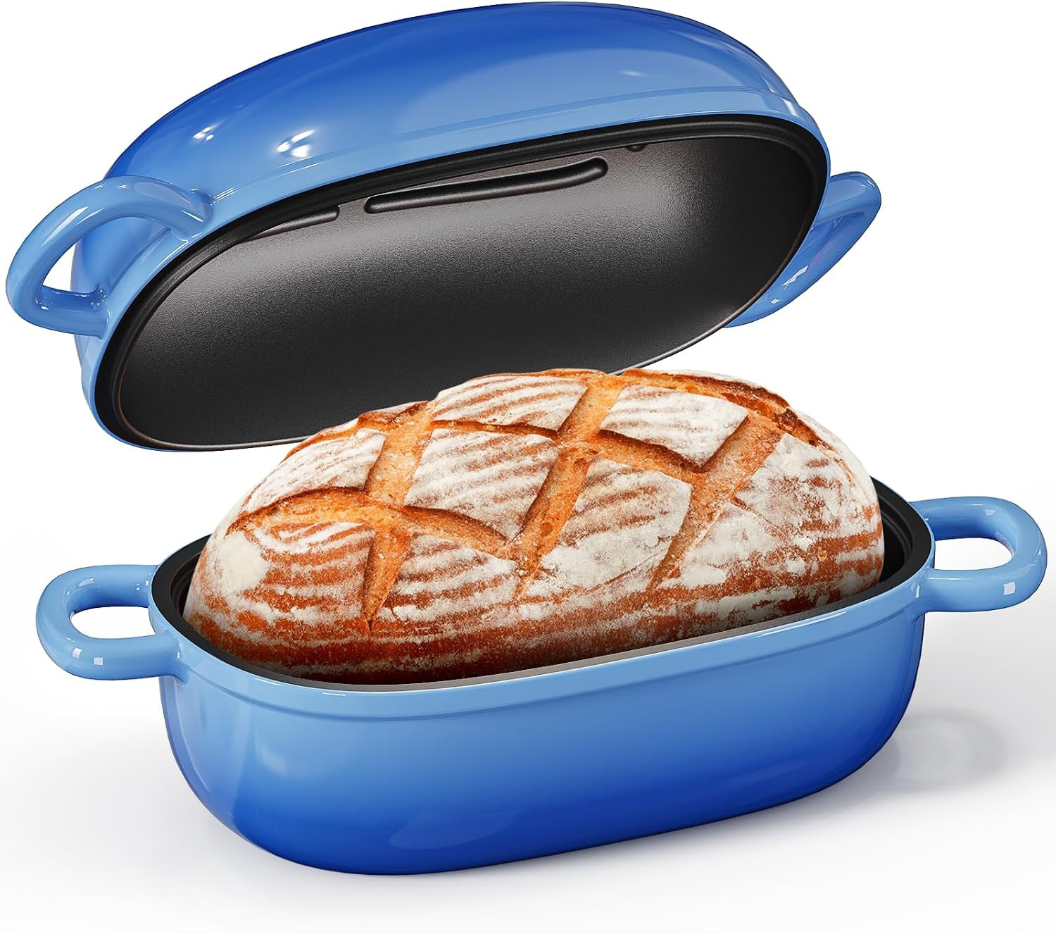 2-5qt-cast-iron-dutch-oven-bread-loaf-pan-for-sourdough-bread-baking-blue-enameled-cast-iron-2-5qt-oval-dutch-oven-for-homemade-sourdough-bread-small-dutch-oven-baking-pan-gift-for-baker