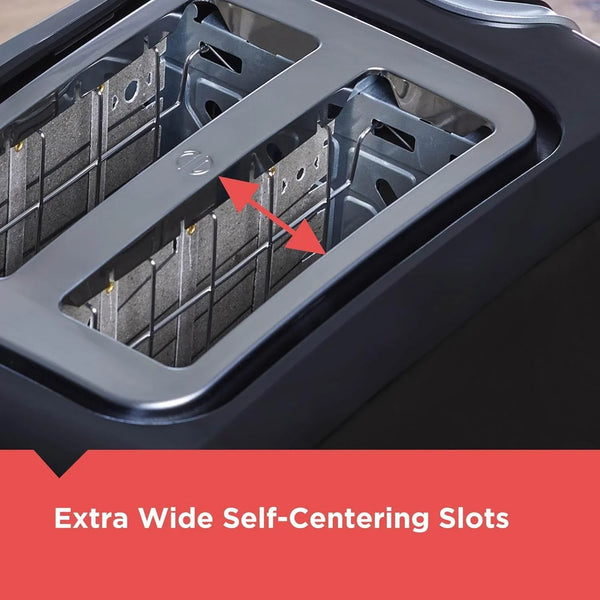 BLACK+DECKER 2-Slice Toaster with Extra-Wide Slots5