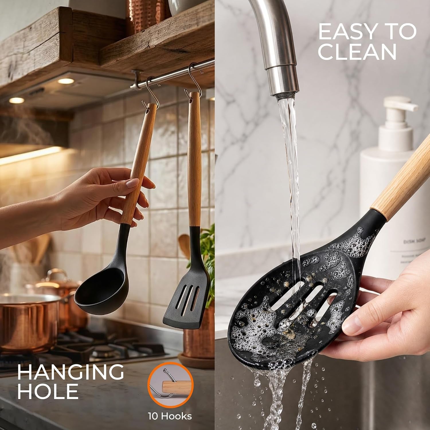 33-pcs-silicone-kitchen-cooking-utensils-set-wood-handle-holder