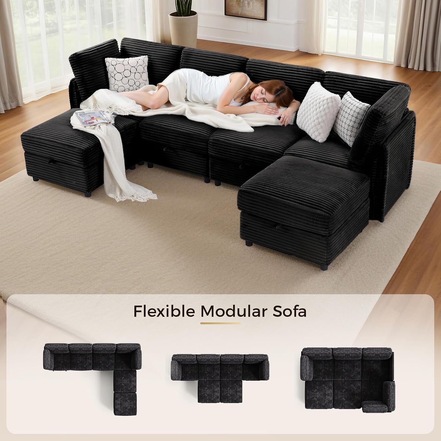 modular-sectional-sofa-u-shaped-6-seater-couch-with-storage-ottoman-convertible-l-shaped-plush-wide-wale-corduroy-couch-for-living-room-apartment-modern-design-black
