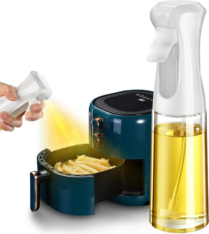 Oil Sprayer for Cooking- 200Ml Glass Olive Oil Sprayer Mister, Olive Oil Spray Bottle, Kitchen Gadgets Accessories for Air Fryer, Canola Oil Spritzer, Widely Used for Salad Making, Baking, Frying,Bbq48