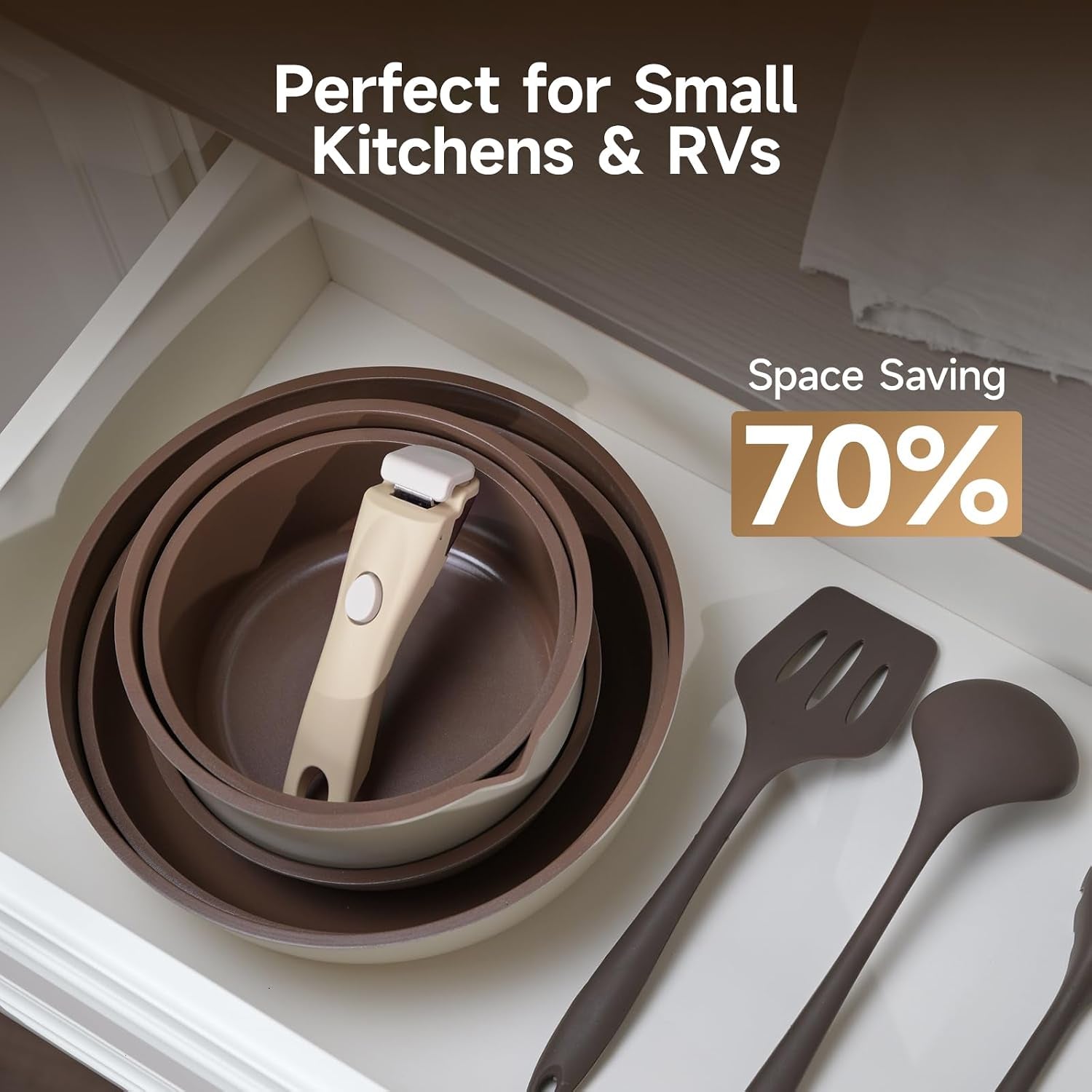 17-piece-rv-pots-and-pans-set-with-detachable-handle-for-camper-stackable-rv-cookware-induction-oven-safe-nonstick-ceramic-brown-interior-dishwasher-friendly-pfos-pfoa-free