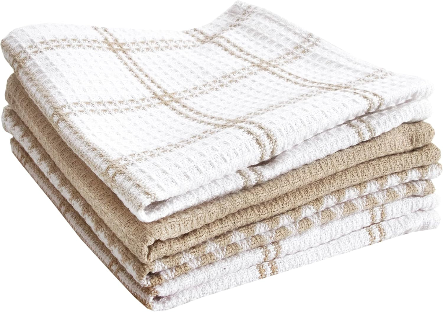 premium-waffle-dish-cloths-highly-absorbent-super-soft-long-lasting-100-cotton-12x13-towel-for-cleaning-drying-4-pack-sand