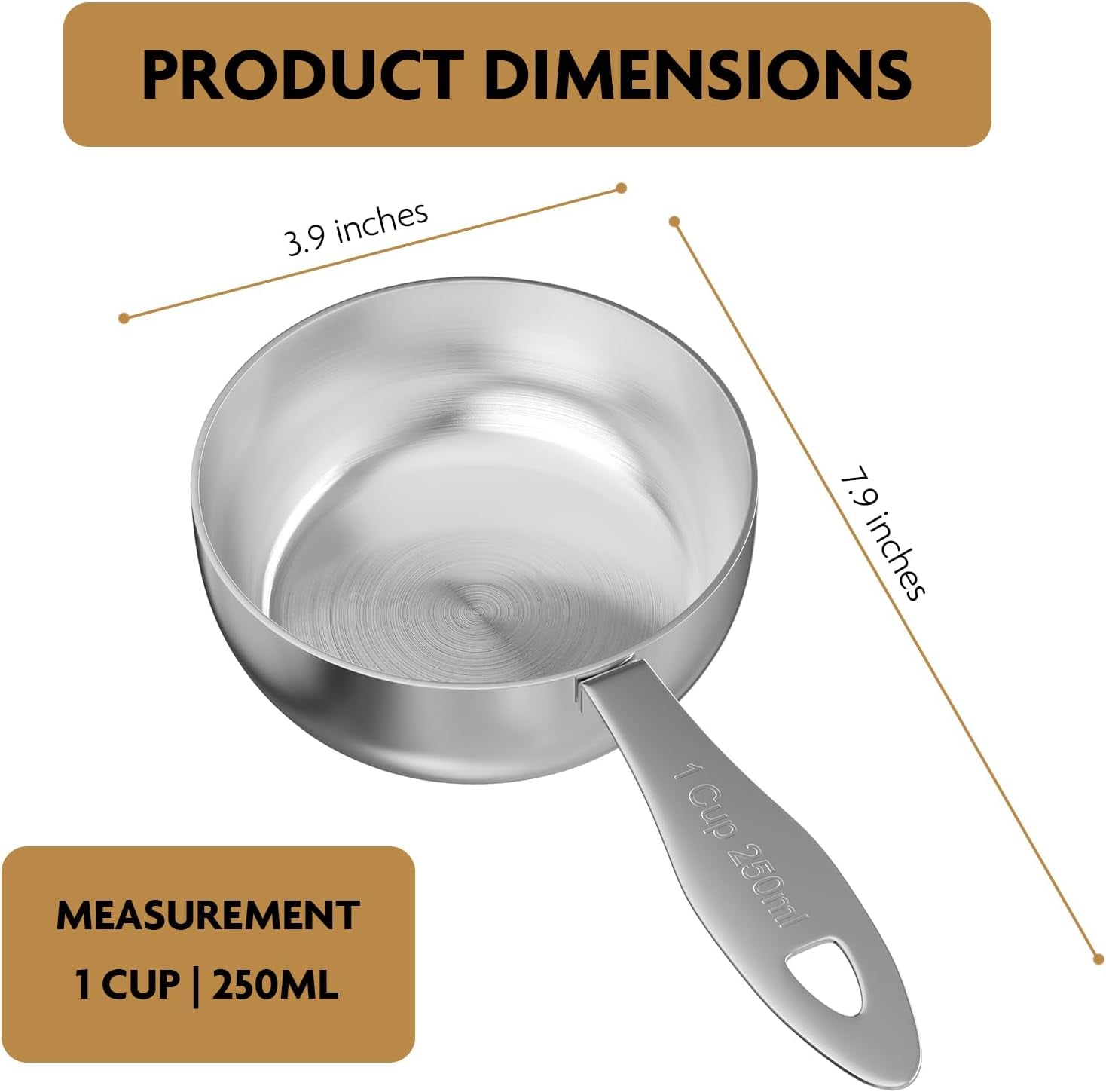 1pcs-1cup250ml-stainless-steel-measuring-cup-heavy-duty-metal-scoop