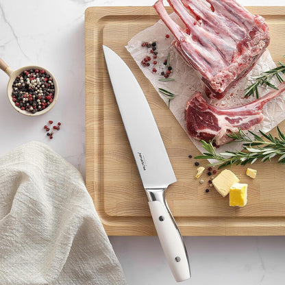 3-Piece Chef Knife Set, Professional Ultra Sharp Kitchen Knives for Cooking High Carbon Stainless Steel, with Ergonomic Handle Design (Three)3