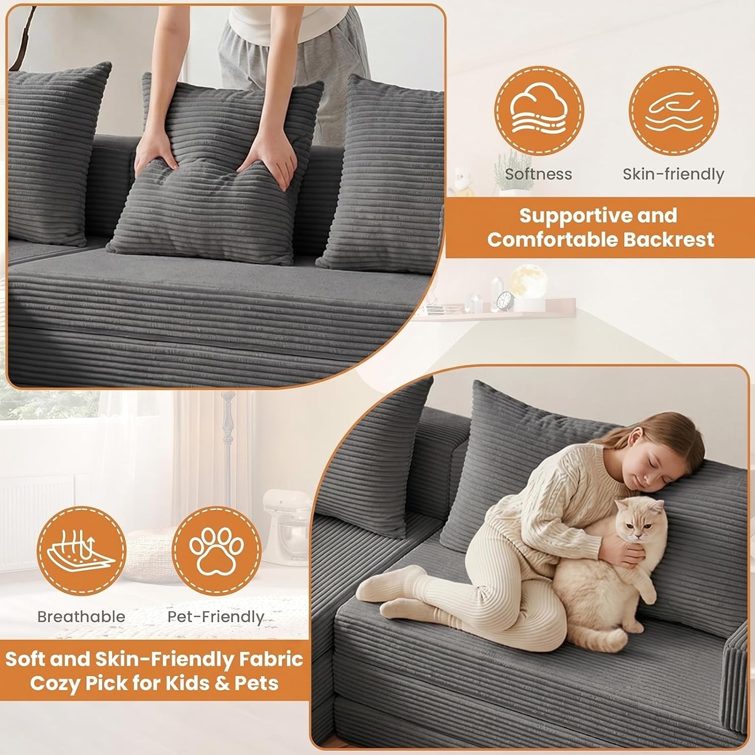 79-modular-sectional-sofa-boneless-convertible-sleeper-sofa-bed-modern-tri-folding-cloud-couch-with-l-shape-chaise-corduroy-futon-for-living-room-small-spaces-apartment-no-assembly-grey