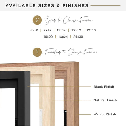 Canvas Float Frame, 18X24, Walnut Woodgrain6