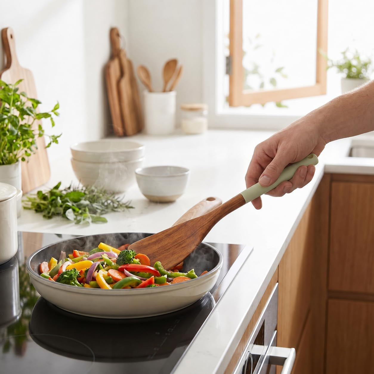 di-oro-wooden-kitchen-utensil-set-5-pc-spoon-spatula-sage