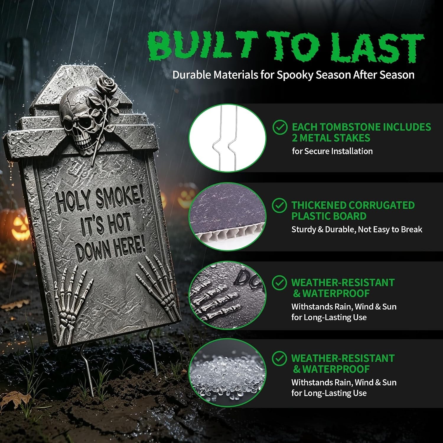 17-halloween-tombstones-outdoor-decorations-6-pack-graveyard-yard-signs-metal-stakes-included-corrugated-plastic-halloween-lawn-decor-weather-resistant-cemetery-props-not-foam