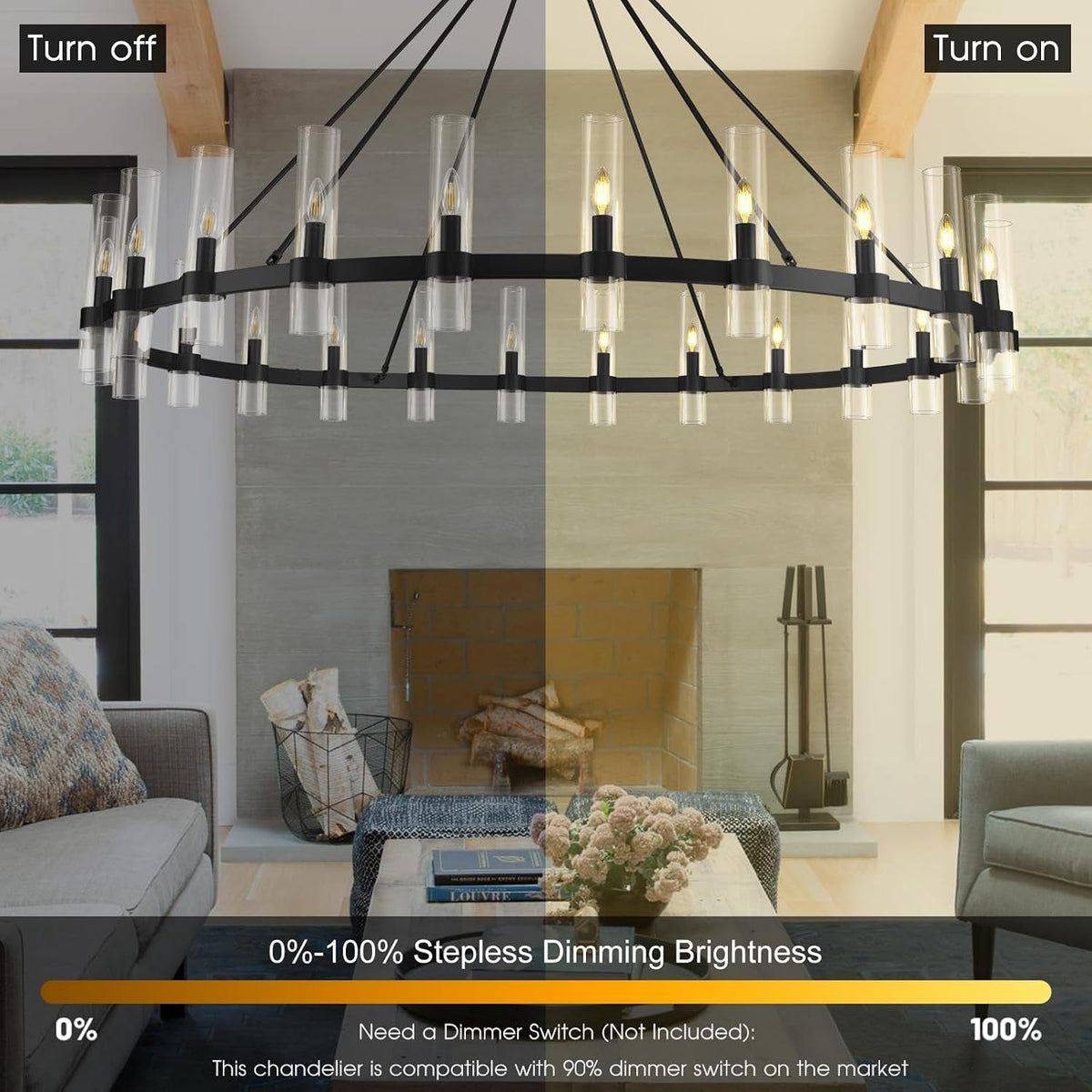 70-24-light-black-wagon-wheel-chandelier-for-high-ceilings-living-room