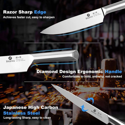 16-Pieces Knife Set, High-Carbon Stainles Steel Kitchen Knife Set3