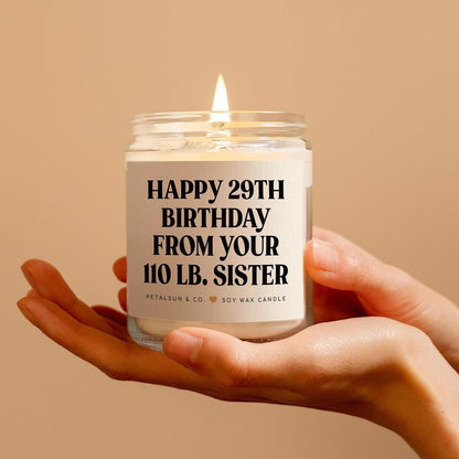 Sister Birthday Gifts, Funny Sisters Gifts from Sister, Lavender Candle6