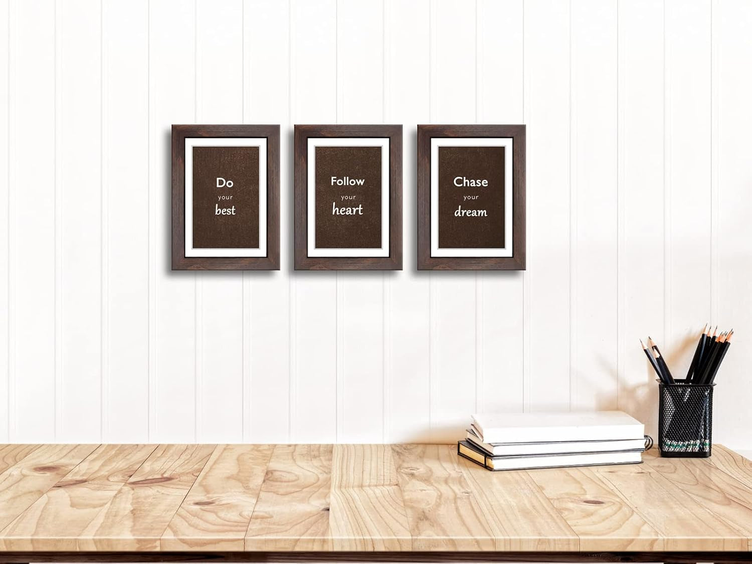 5x7-walnut-picture-frame-set-of-3-with-real-glass-for-pictures-4x6-with-mat-or-5x7-without-mat-wall-or-tabletop-gallery-photo-frames