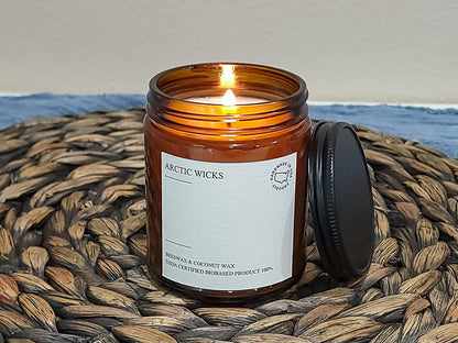 Pumpkin Spice Latte Candle, 9Oz Coconut Beeswax, Non-Toxic6