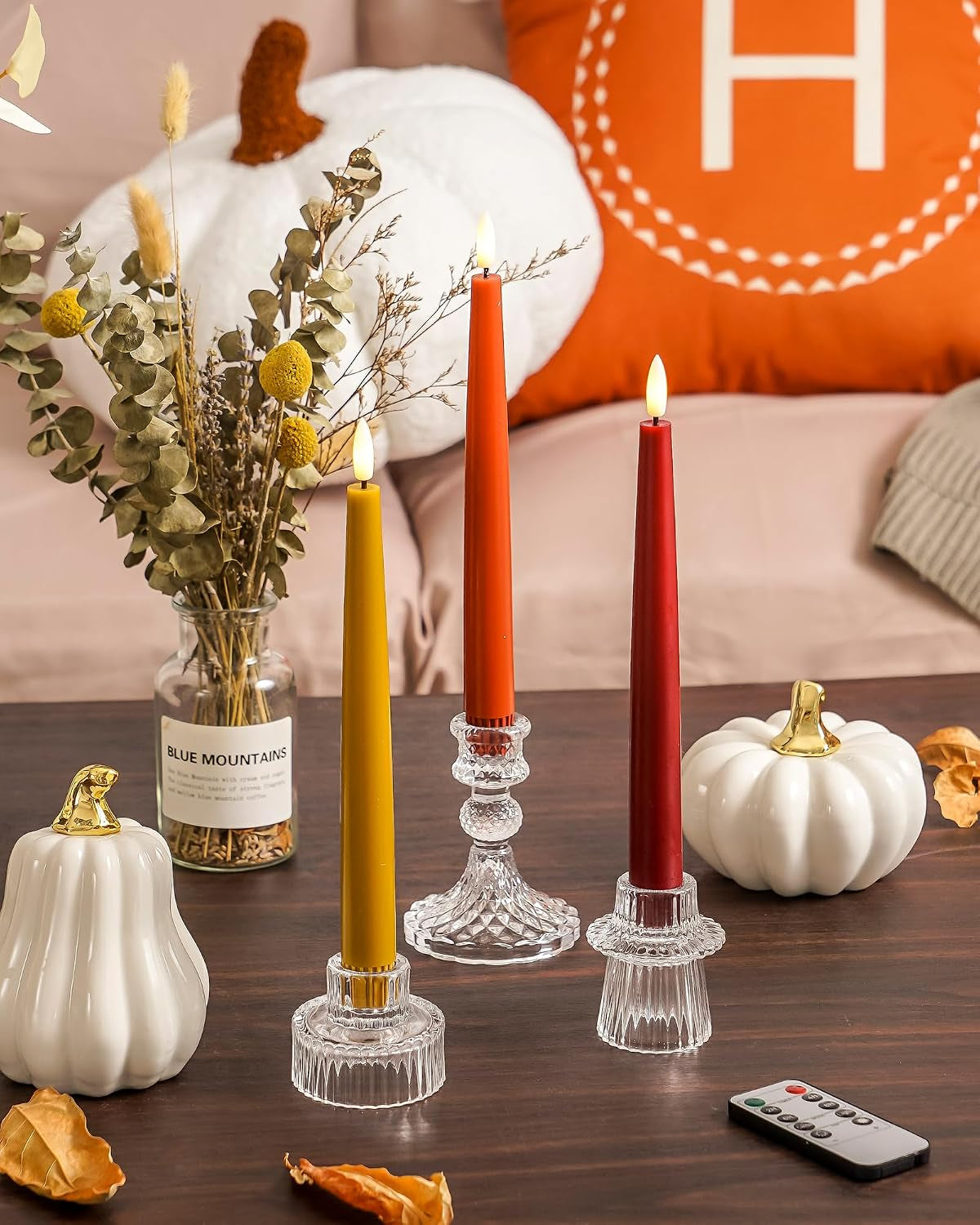 fall-flameless-taper-candles-with-remote-and-timer-9-65-inch-real-wax-led-candlesticks-battery-operated-thanksgiving-candles-with-3d-flickering-flame-bordeaux-terra-cotta-caramel-6-pack