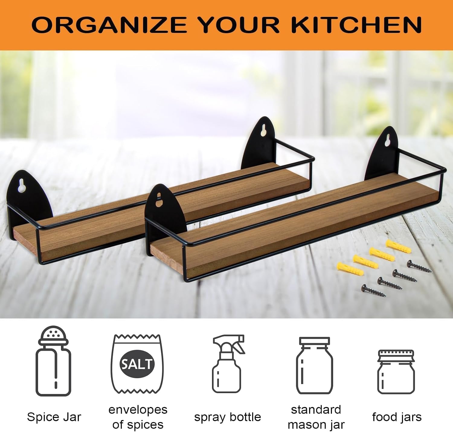 2-pack-spice-rack-wall-mount-rustic-style-hanging-spice-organizer-for-wall-kitchen-spice-storage-black