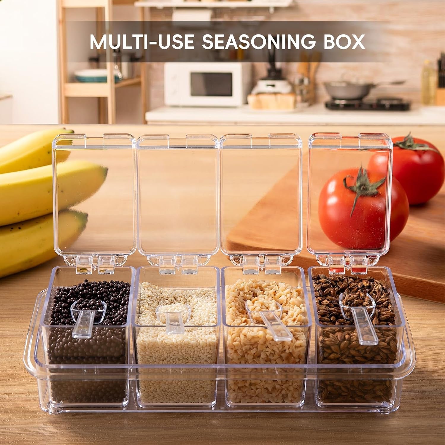 clear-seasoning-box-4-pieces-seasoning-rack-spice-pots-storage-container-condiment-jars-acrylic-seasoning-box-with-covers-and-spoons-for-spice-sugar-salt-sugar-cardamon-cinnamon