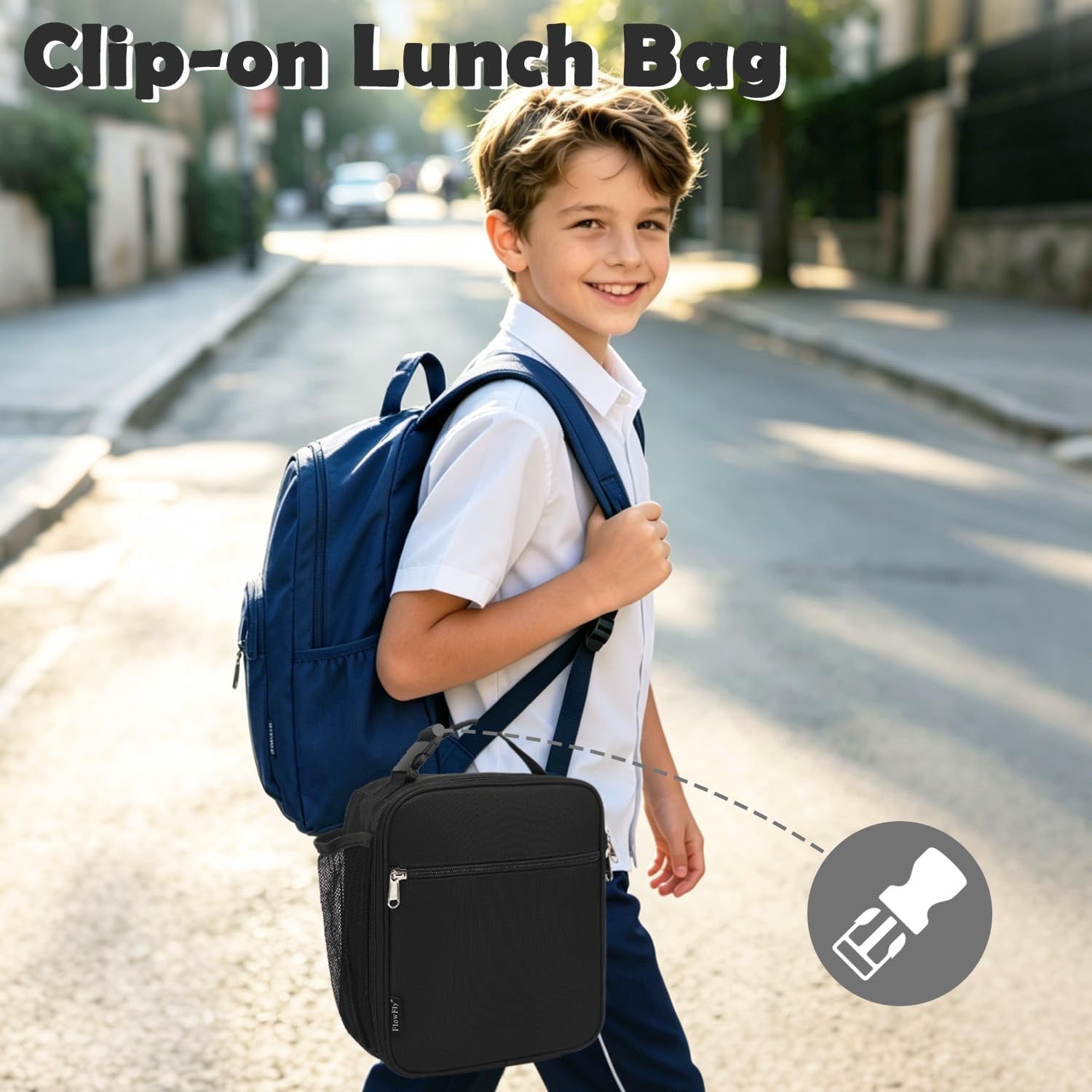 kids-lunch-box-insulated-letter-print-soft-bag-mini-cooler-back-to-school-thermal-meal-tote-kit-for-girls-boys-black