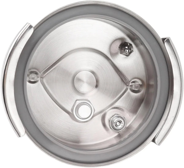 Stainless Steel Pressure Cooker 0.8L High Pressure Stew Quick Cooking for Gas Induction Suitable Outdoor Kitchen Use Easy Lid Unlocking Function3