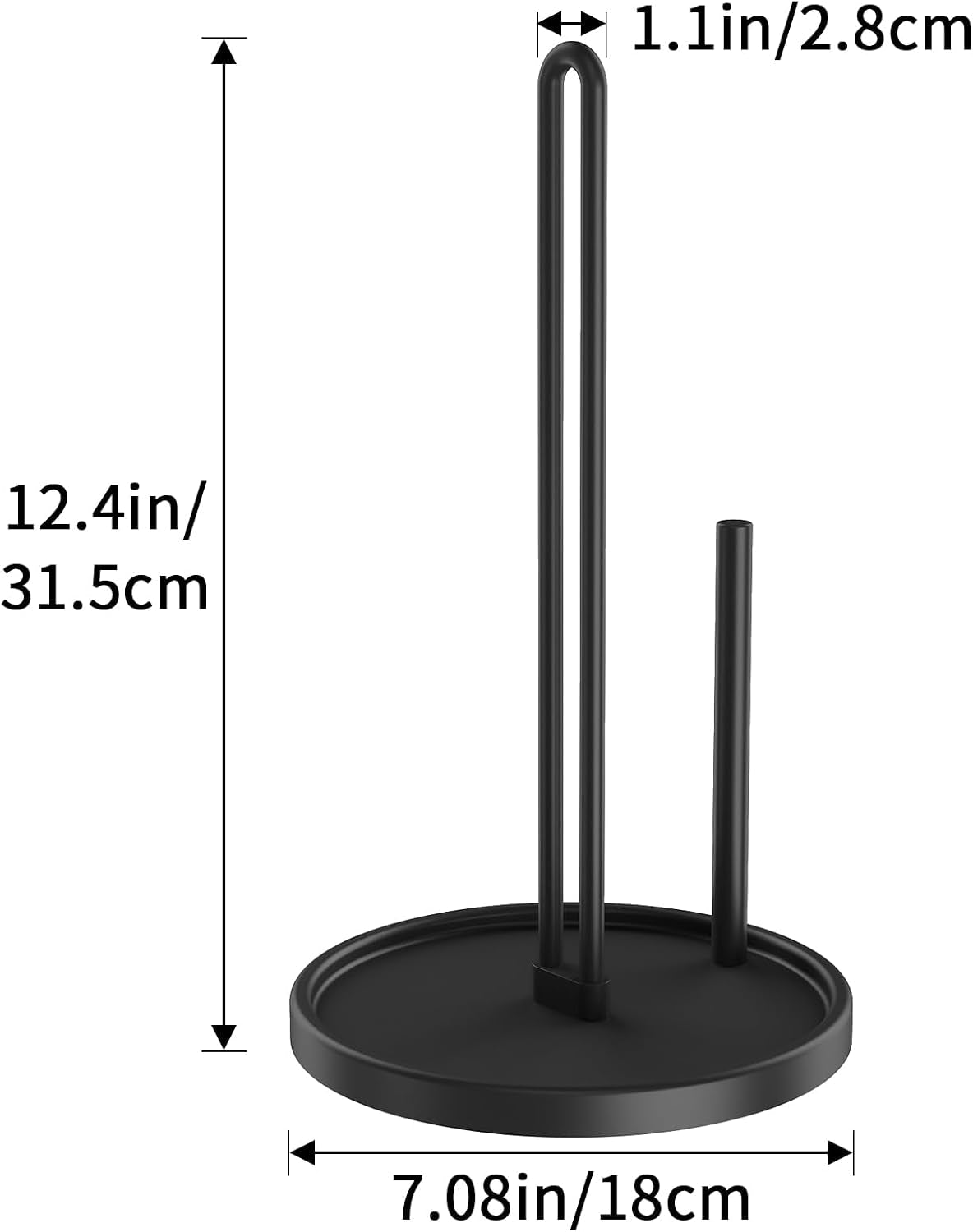 paper-towel-holder-countertop-for-kitchen-freestanding-matte-black