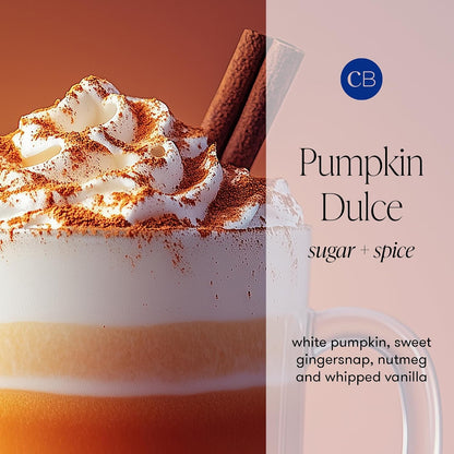 Capri Blue Holiday Mercury Jar Candle - Soy Blend - Fall Candles for Home Scented with White Pumpkin, Nutmeg & Vanilla - Pumpkin Candle for Fall Decor - Signature (Pumpkin Dulce, 19 Oz)3