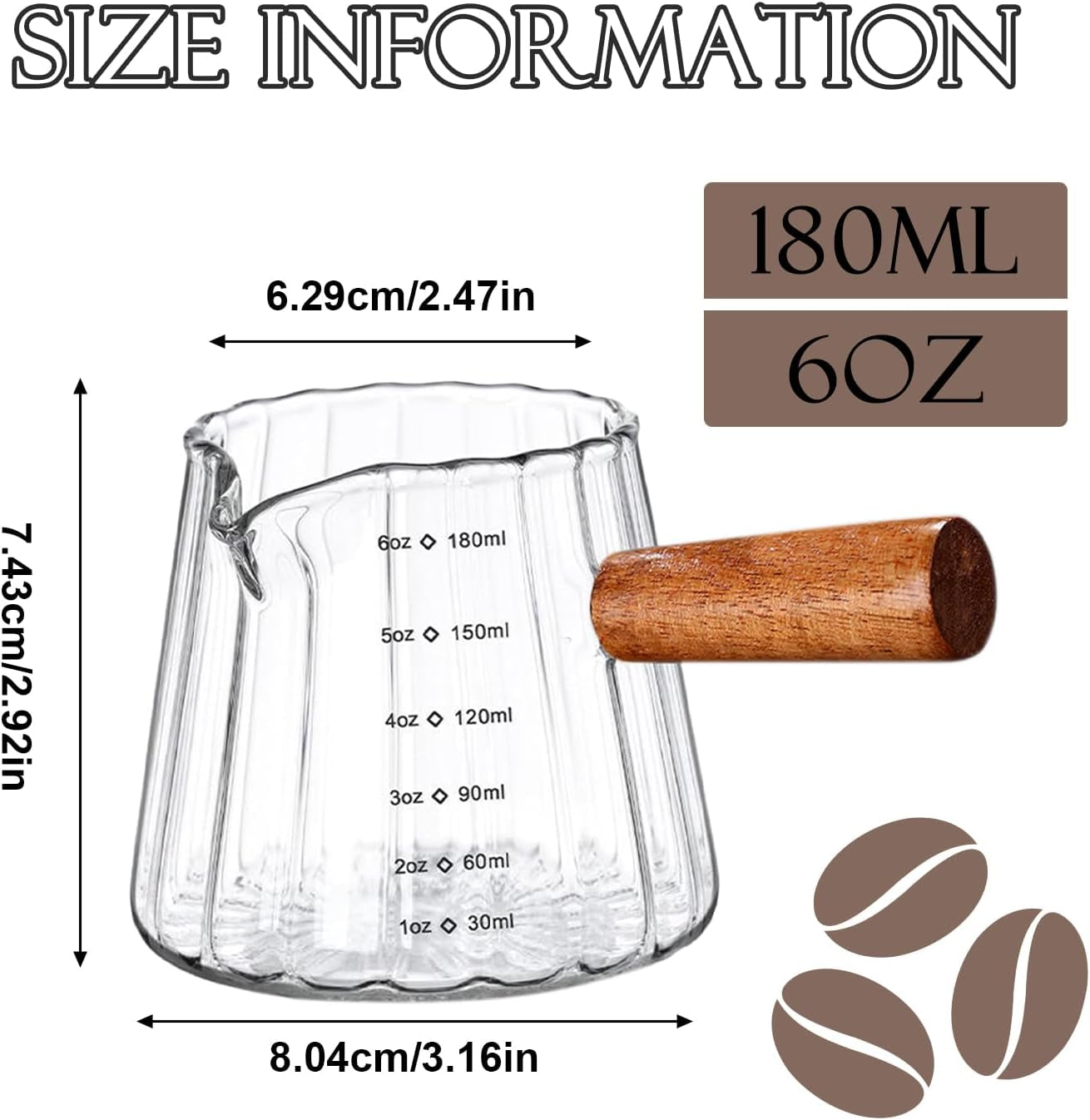 6oz-wooden-handle-espresso-measuring-cup-borosilicate-glass-milk-frothing-pitcher-with-double-scale-v-shaped-spout-dishwasher-safe-coffee-accessories