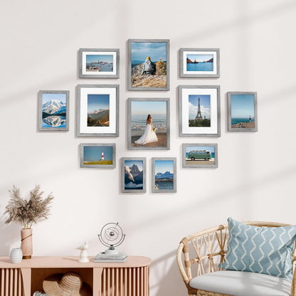 12 Pack Picture Frames Collage Wall Decor, Grey2