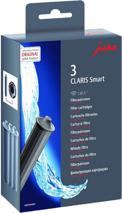Jura 71794 "Claris Smart Filter Cartridge, Grey, 3-Piece, 5 X 10 X 10 Cm1