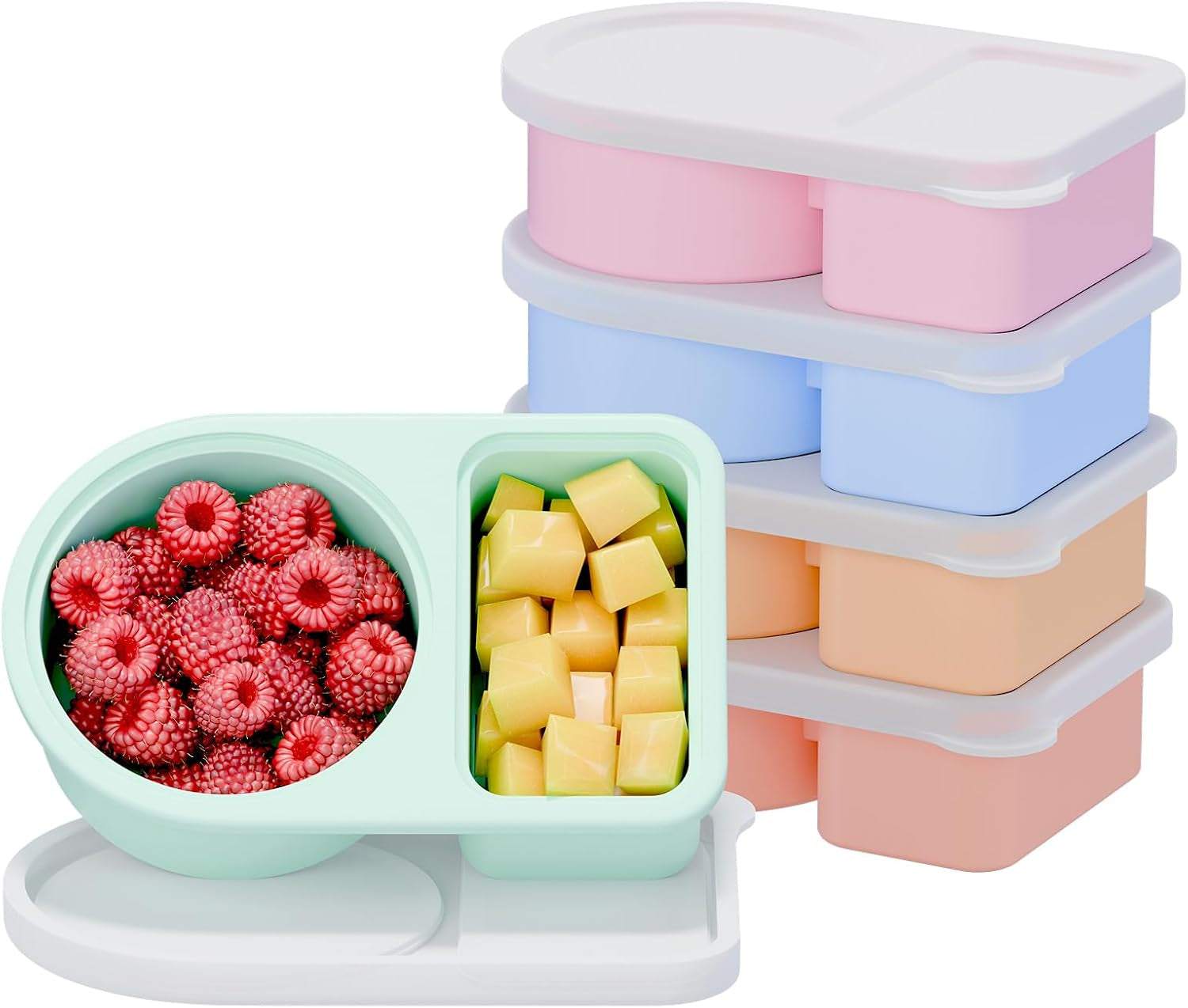5-pack-silicone-snack-containers-with-lids-reusable-snackle-box-8-oz
