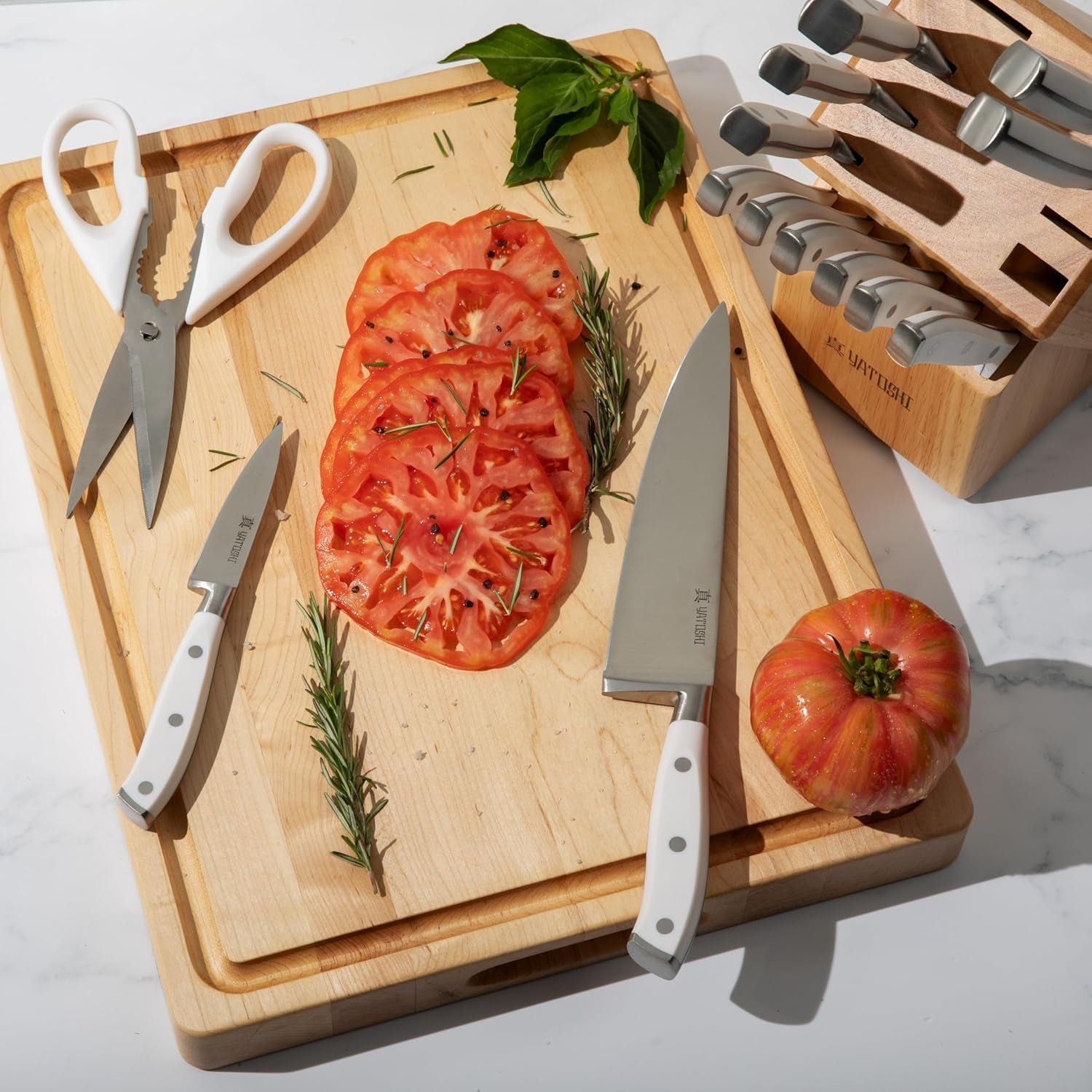 yatoshi-15-piece-white-knife-block-set-pro-kitchen-knife-set-ultra-sharp-high-carbon-stainless-steel-with-ergonomic-handle