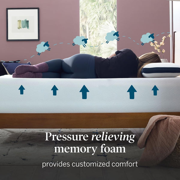 ® 10" Medium Gel Memory Foam Mattress – Bamboo Charcoal & Cooling Gel – Fiberglass Free – Bed in a Box – Certipur-Us® Certified – King Size3