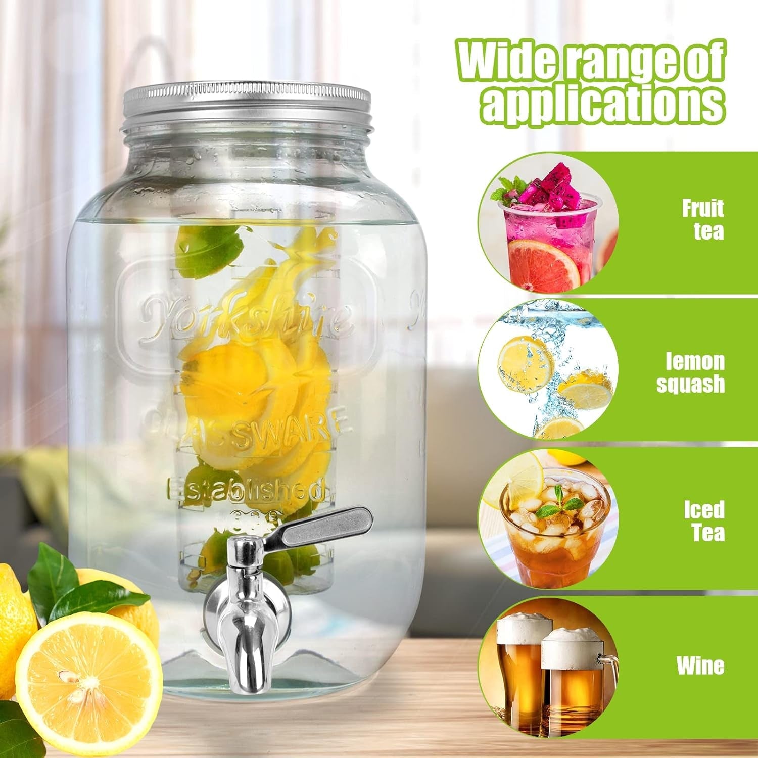 1-gallon-glass-drink-dispensers-for-parties-2pack-beverage-dispenser-glass-drink-dispenser-with-stand-and-stainless-steel-spigot-100-leakproof-lemonade-dispenser-with-ice-cylinder-laundry-detergent