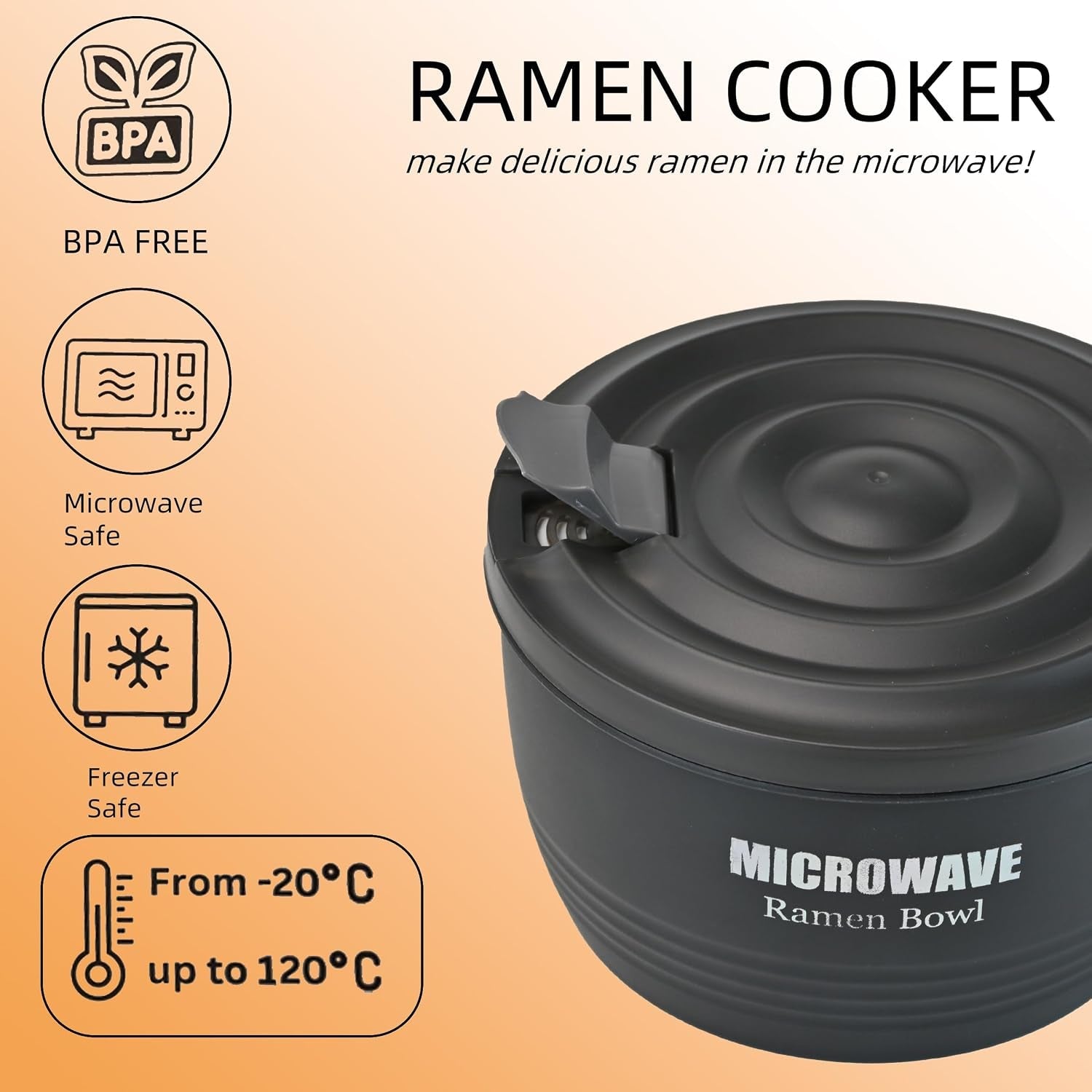large-ramen-bowl-ramen-noodle-bowls-microwavable-45-oz-ramen-cooker-microwave-pasta-cooker-ramen-bowl-microwave-gift-for-college-male-female-dorm-room-black