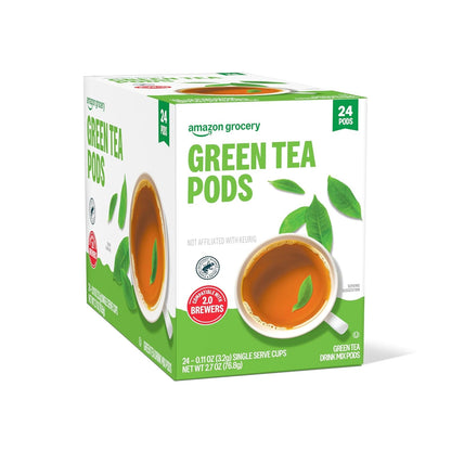 , Green Tea Pods, 2.7 Oz, 24 Ct3