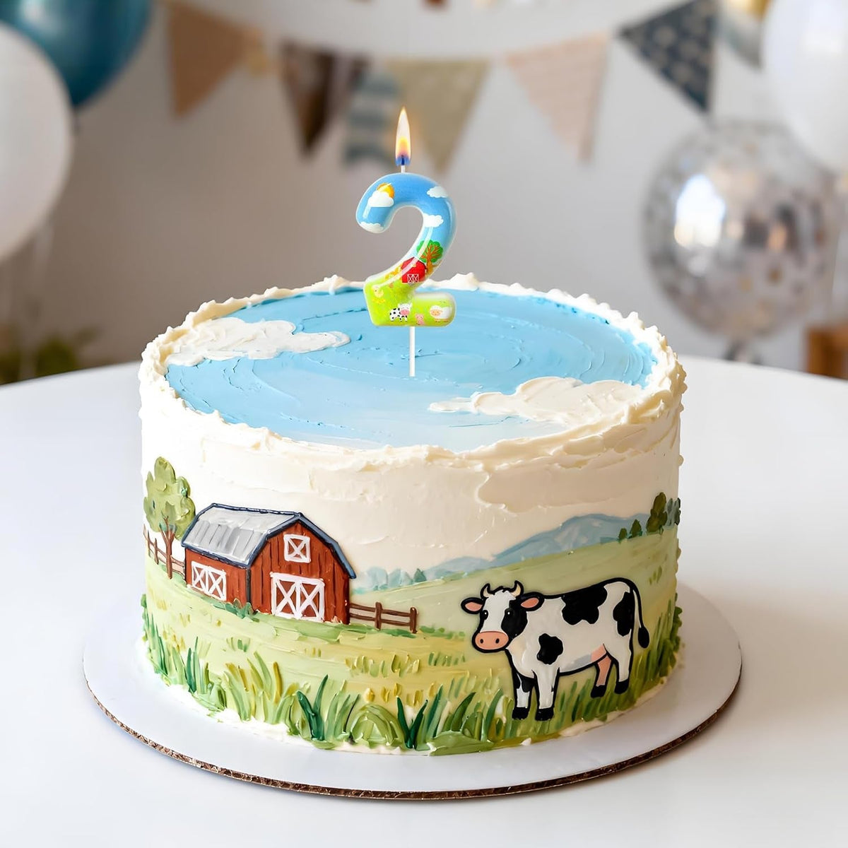 farm-theme-number-2-birthday-candle-barnyard-cake-topper-for-boys-girls-farm-party-cake-decoration