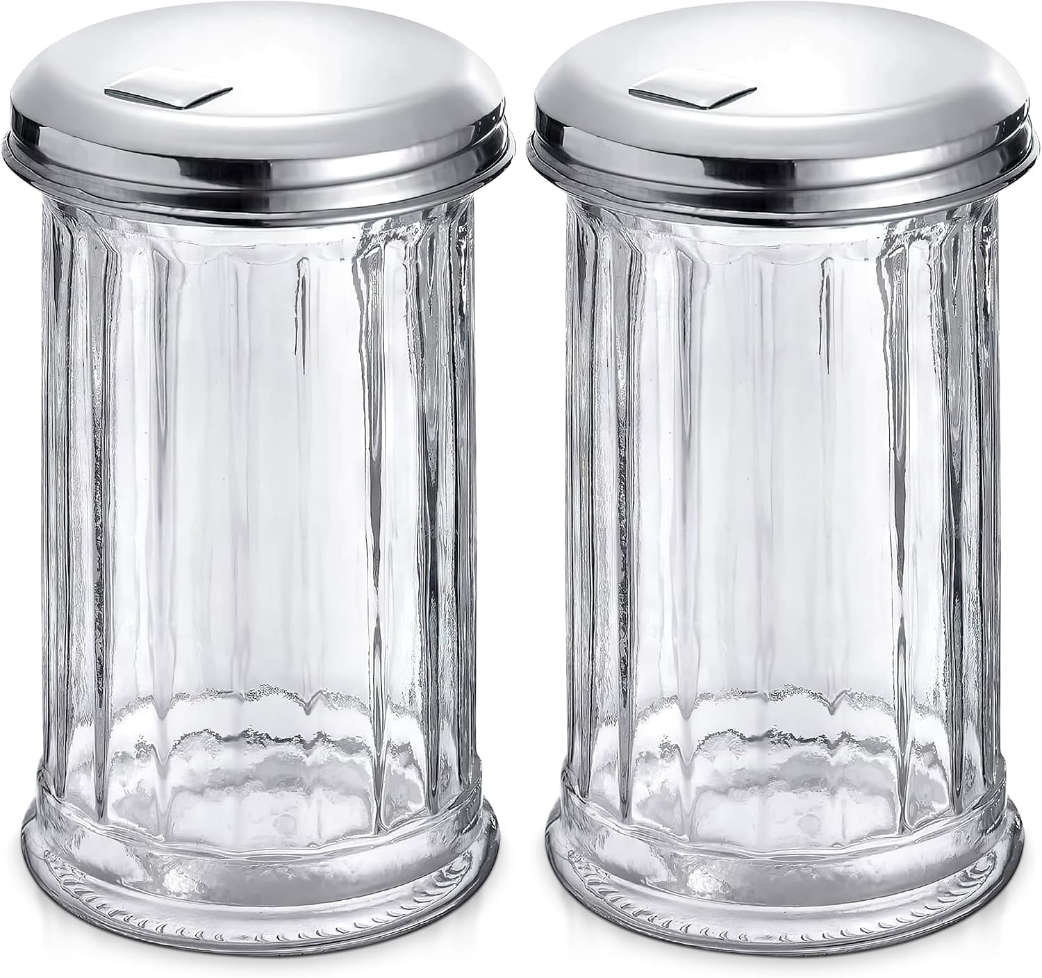 set-of-2-glass-sugar-dispenser-with-pour-spout-12-oz-flip-lid