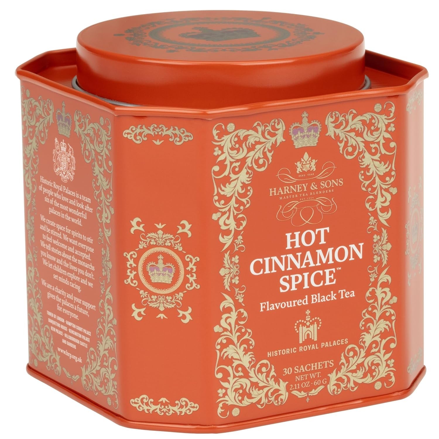 hot-cinnamon-spice-black-tea-30-sachets-in-tin-black-tea-with-three-types-of-cinnamon-orange-peel-and-cloves-contains-caffeine