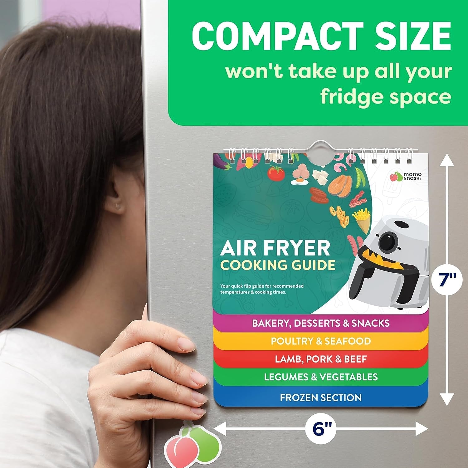 air-fryer-cheat-sheet-magnets-booklet-air-fryer-cookbook-for-beginners-air-fryer-liners-air-fryers-kitchen-gifts-gadgets-2026-air-fryer-accessories-cook-books-kitchen-gadgets-cooking-guide