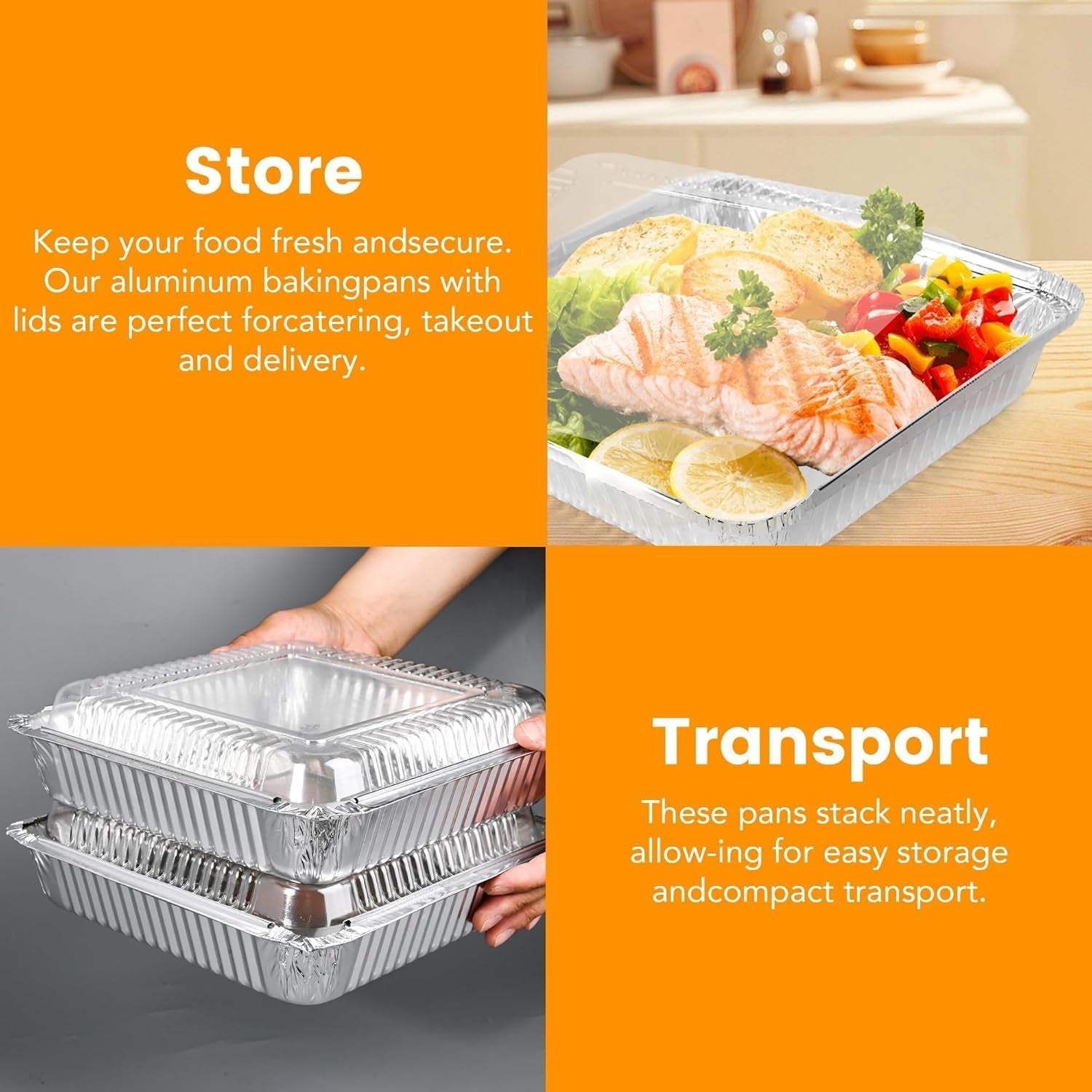 40-pack-8x8-inch-aluminum-pans-with-clear-plastic-lids-square-baking-cake-pans-foil-pans-with-lids-disposable-food-containers-great-for-cooking-heating-storing-prepping-food