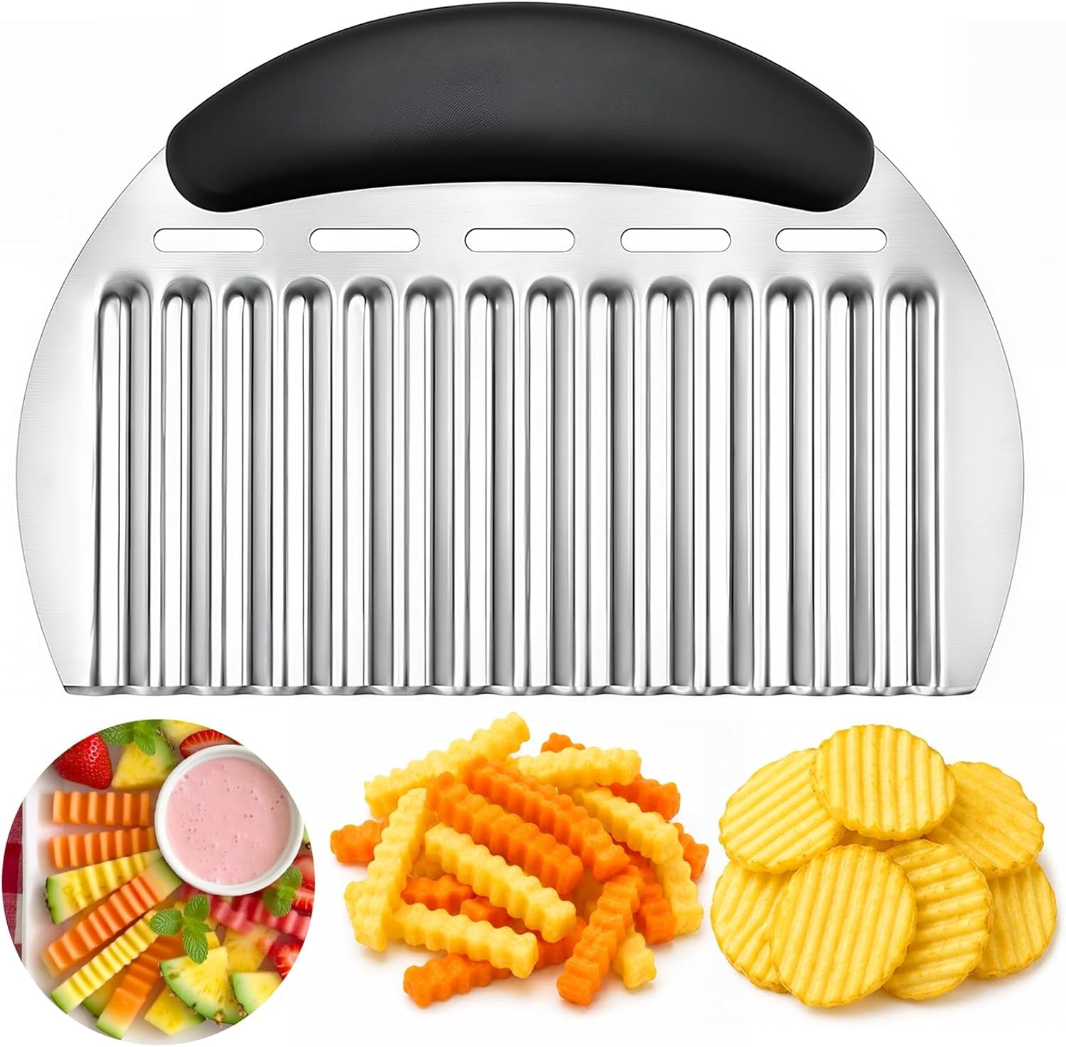 large-crinkle-cutter-french-fry-cutter-stainless-steel-wavy-slicer-large-crinkle-potato-slicer-wavy-chopper-crinkle-cutting-chopping-tools-with-handle