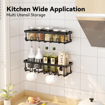 Shower Caddy Adhesive, Rustproof Shower Organizer, Wall Shower Rack8
