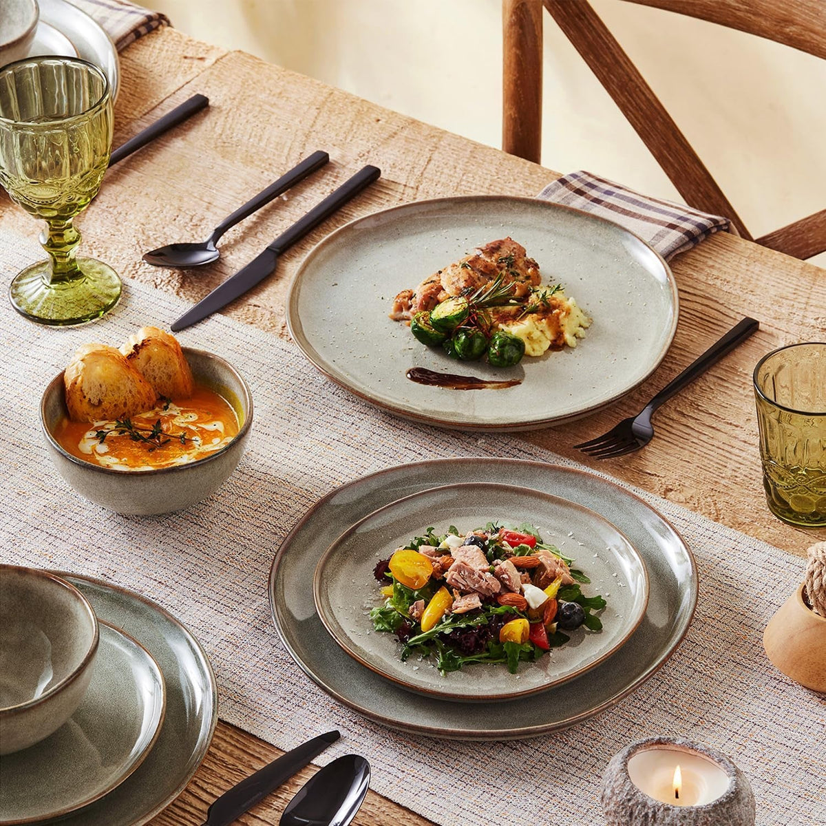 stoneware-dinnerware-sets-for-6-reactive-glaze-plates-and-bowls-grey