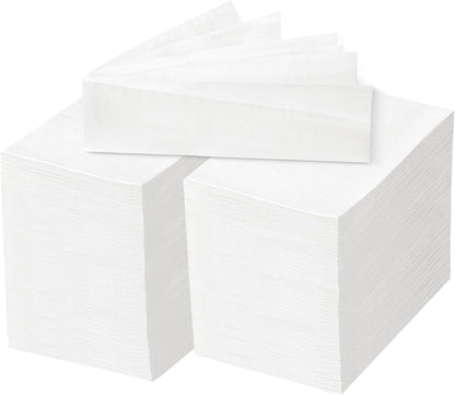 200 Pack Disposable 3-Ply Paper Napkins Soft and Absorbent,1